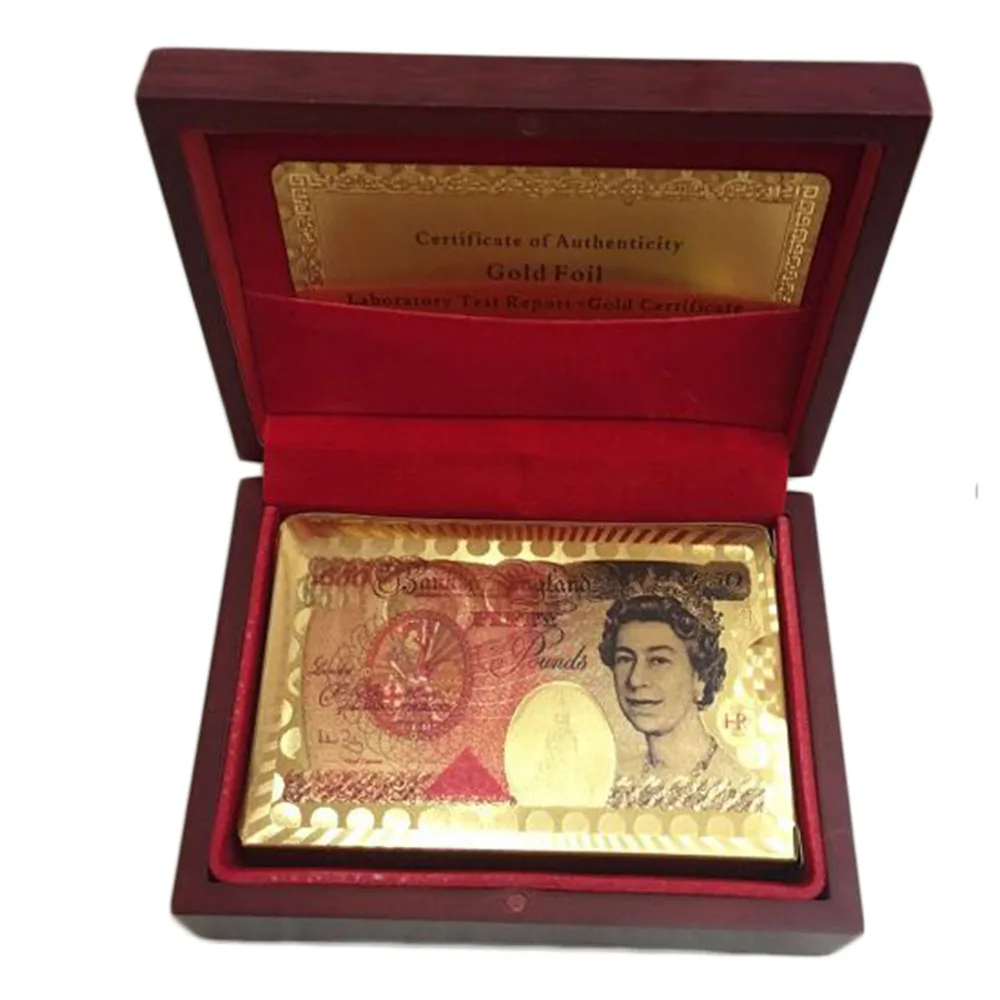 Playing Cards Euro Pattern 24k Gold Plated Full Poker Deck Pure With Wooden Box Christmas Gift
Playing Cards Euro Pattern 24k Gold Plated Full Poker Deck Pure With Wooden Box Christmas Gift