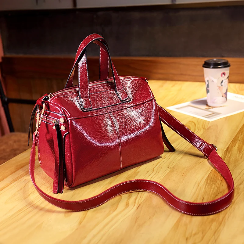 2018 NEW women leather bag genuine leather bag luxury handbags women bags designer top handle bolsa feminina High Quality T48
2018 NEW women leather bag genuine leather bag luxury handbags women bags designer top handle bolsa feminina High Quality T48