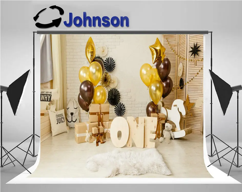 Decoration 1st birthday Anniversary Balloons Room photo backdrop High quality Computer print party background
Decoration 1st birthday Anniversary Balloons Room photo backdrop High quality Computer print party background