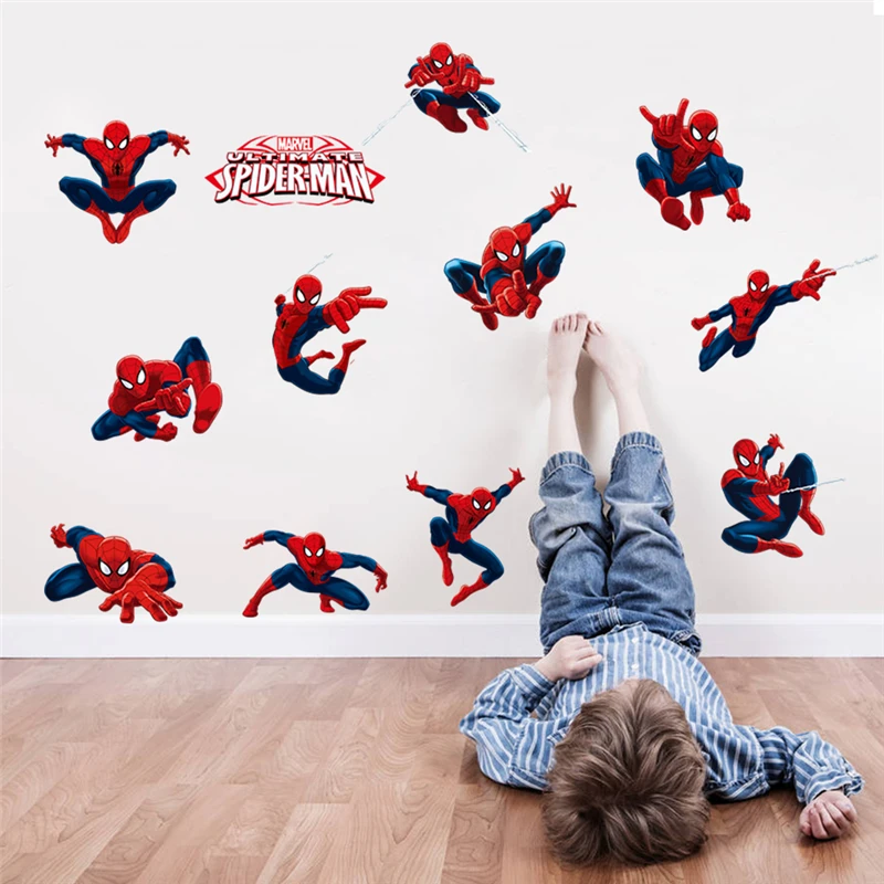 Cartoon Spiderman 30*60cm Wall Decals Bedroom Kids Rooms Home Decor The Avengers Hero Wall Stickers Diy Mural Art Pvc Wallpaper
Cartoon Spiderman 30*60cm Wall Decals Bedroom Kids Rooms Home Decor The Avengers Hero Wall Stickers Diy Mural Art Pvc Wallpaper