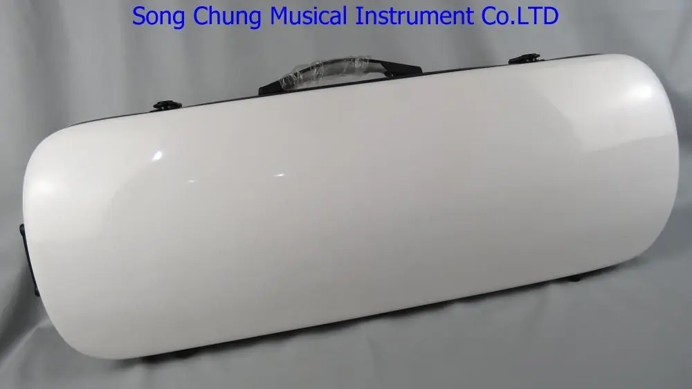 White color viola case, fiberglass adjustable 15-17''viola case,two bow's holder
White color viola case, fiberglass adjustable 15-17''viola case,two bow's holder