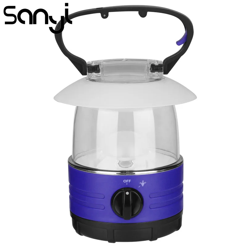 SANYI Portable Lantern Tent Lamp Power by 4*AA Battery LED Bulb for Camping Hunting Hanging Light Drop Shipping
SANYI Portable Lantern Tent Lamp Power by 4*AA Battery LED Bulb for Camping Hunting Hanging Light Drop Shipping