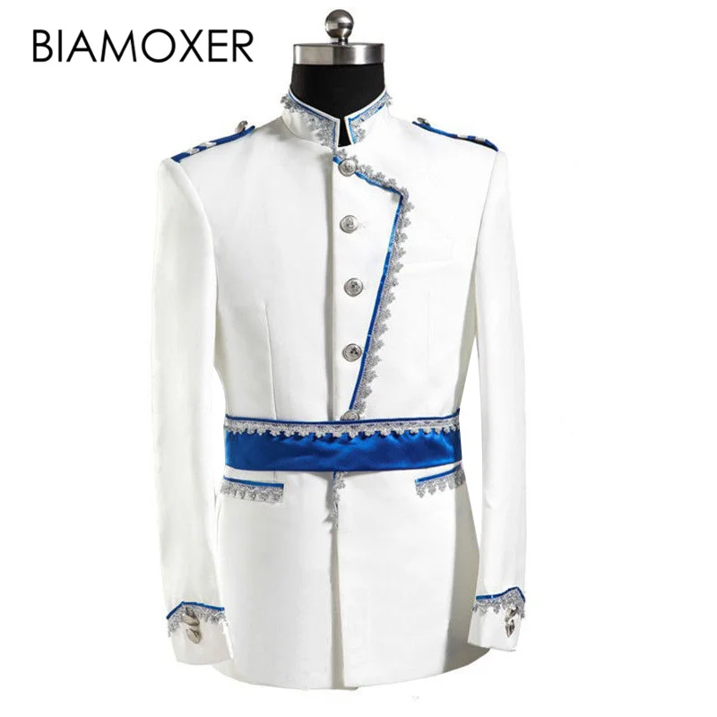 Biamoxer Renaissance Men Jacket Pant Full Set White Halloween Party King Prince Cosplay Costume
Biamoxer Renaissance Men Jacket Pant Full Set White Halloween Party King Prince Cosplay Costume