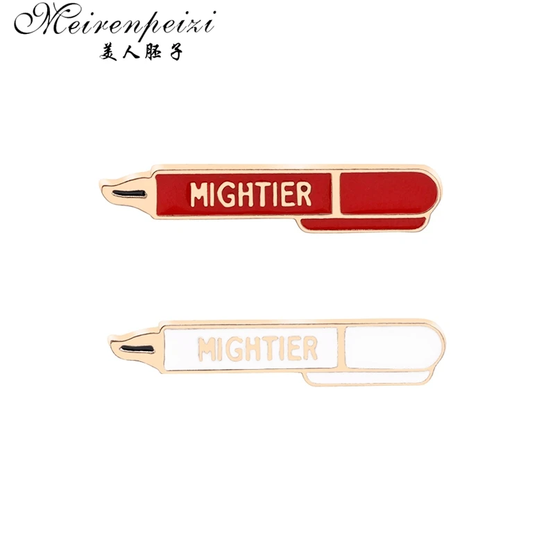 Meirenpeizi Cute Cartoon Pen Pattern Enamel Children Brooch Pin Clothing Bag Hat Badge Decor Gift
Meirenpeizi Cute Cartoon Pen Pattern Enamel Children Brooch Pin Clothing Bag Hat Badge Decor Gift