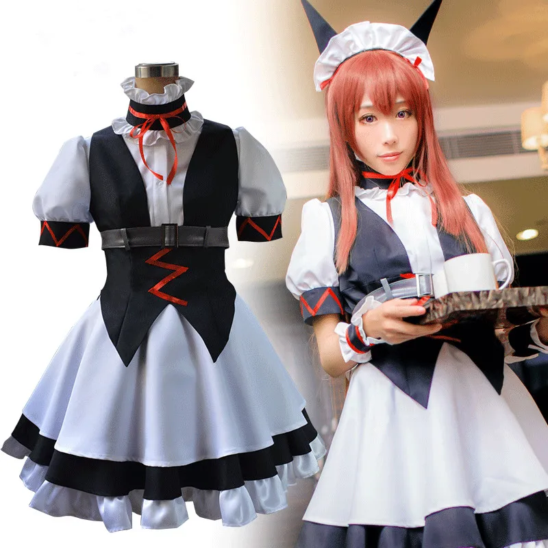 Anime! Steins Gate Makise Kurisu Assistant Akiha Rumiho Lolita Maid Dress Cosplay Costume For Women Free Shipping
Anime! Steins Gate Makise Kurisu Assistant Akiha Rumiho Lolita Maid Dress Cosplay Costume For Women Free Shipping