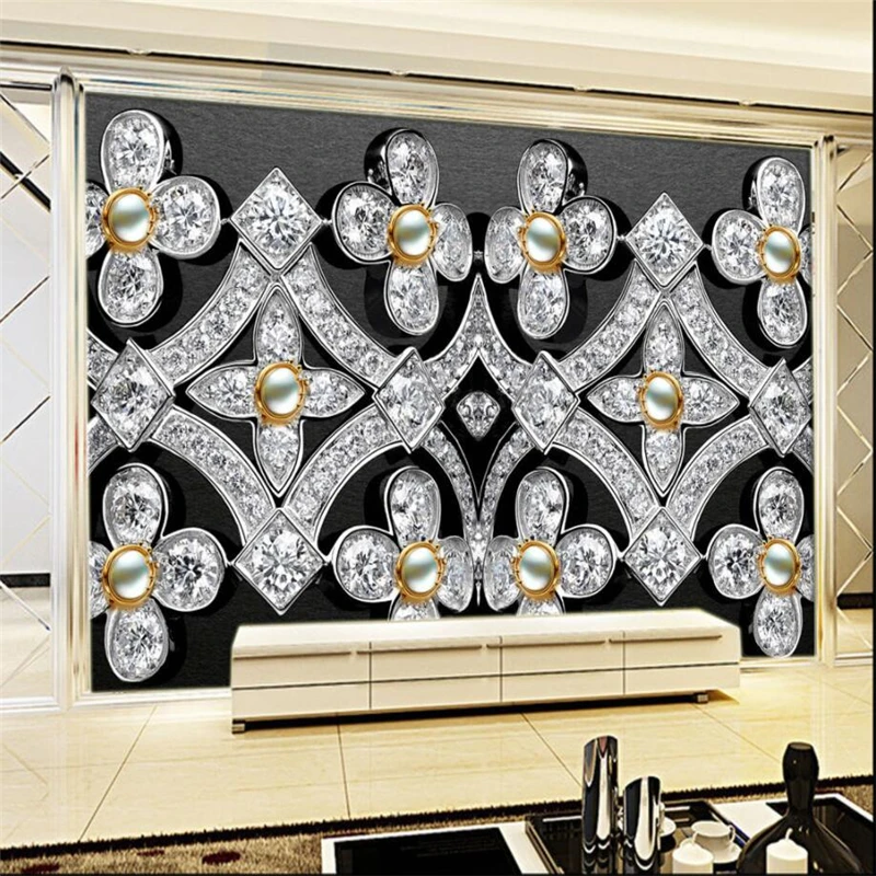 beibehang Wallpaper mural custom living room bedroom pearl flower 3d mural TV background wall home decoration painting
beibehang Wallpaper mural custom living room bedroom pearl flower 3d mural TV background wall home decoration painting
