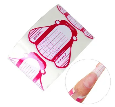 by DHL 500Sets/Lot Hot Nail Art Extension Guide Forms Acrylic UV Gel Nail Art Tip Sticker Beauty Manicure Tips Shape Accessories
by DHL 500Sets/Lot Hot Nail Art Extension Guide Forms Acrylic UV Gel Nail Art Tip Sticker Beauty Manicure Tips Shape Accessories