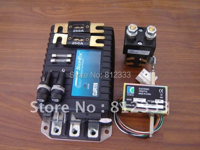 CURTIS 1243 4220 24V 36V 200A аксессуары для контроллера 9 в 1 контакторный счетчик