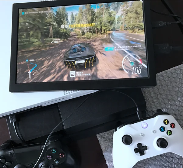 E & M 10 1-дюймовый экран 2560*1600 IPS 2K Retina ЖК-экран HDMI ТВ портативный Raspberry Pi 3 Xbox PS4