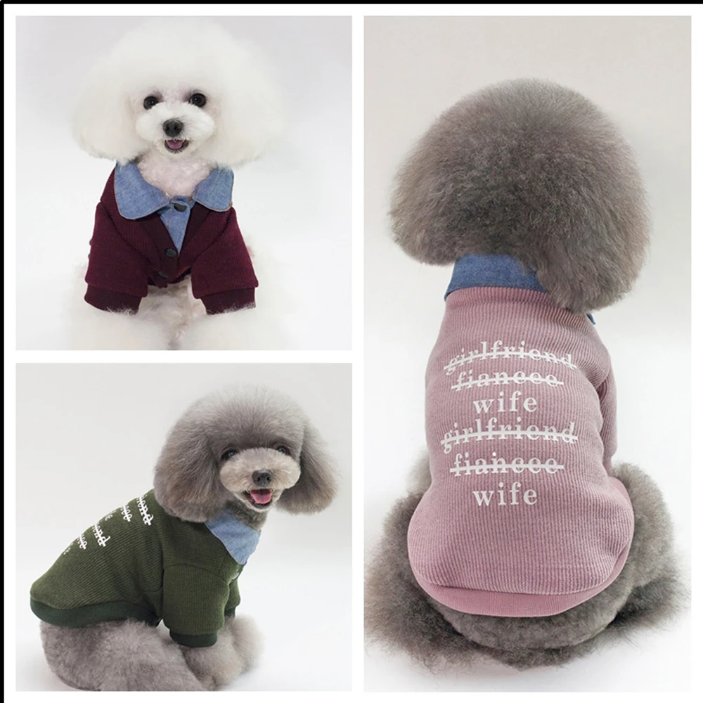 Spring Cotton Chihuahua False Two Style Sweater Pet Dog Clothes for Small Dogs Pets Clothing Yorkshire Jacket Pug Costume Outfit
Spring Cotton Chihuahua False Two Style Sweater Pet Dog Clothes for Small Dogs Pets Clothing Yorkshire Jacket Pug Costume Outfit