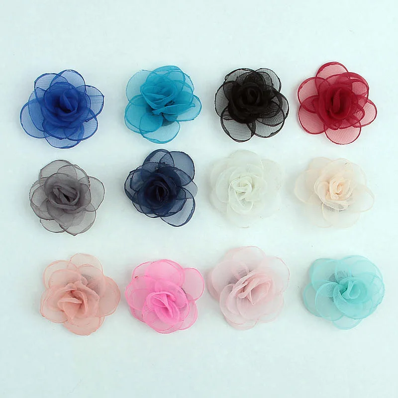 New 10pcs/lot Chiffon Burning Rose Flowers for Diy Headband Clips Kids Girls Headwear Cute Handmade Hair Accessories
New 10pcs/lot Chiffon Burning Rose Flowers for Diy Headband Clips Kids Girls Headwear Cute Handmade Hair Accessories