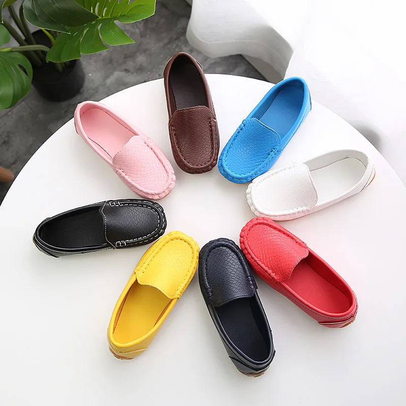 Candy Colors Sizes 21-36 Children Shoes PU Leather Casual Styles Boys Girls Shoes Soft Comfortable Loafers Slip On Kids Shoes
Candy Colors Sizes 21-36 Children Shoes PU Leather Casual Styles Boys Girls Shoes Soft Comfortable Loafers Slip On Kids Shoes