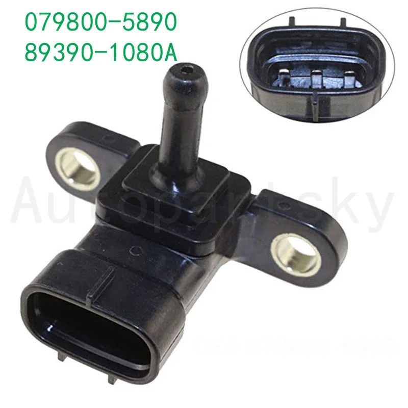 89390-1080A 079800-5890 Atmospheric Intake Air Boost Pressure MAP Sensor for HINO For TOYOTA Manifold Air Pressure Sensor
89390-1080A 079800-5890 Atmospheric Intake Air Boost Pressure MAP Sensor for HINO For TOYOTA Manifold Air Pressure Sensor