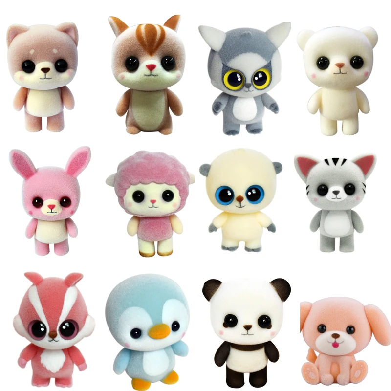 New Plastic Flocking Doll Cute Dog Duck Panda Sheep Penguin Children Plush Toy Novelty Gag Birthday Gift Toys for Kids Hobbies
New Plastic Flocking Doll Cute Dog Duck Panda Sheep Penguin Children Plush Toy Novelty Gag Birthday Gift Toys for Kids Hobbies