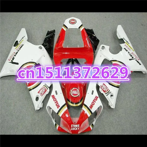 NEW For YZFR1 2000 2001 red white 00-01 YZF1000 2000 2001 R1 YZF R1 YZF1000 2000-2001 ABS Fairing Set Plastic Kit
NEW For YZFR1 2000 2001 red white 00-01 YZF1000 2000 2001 R1 YZF R1 YZF1000 2000-2001 ABS Fairing Set Plastic Kit