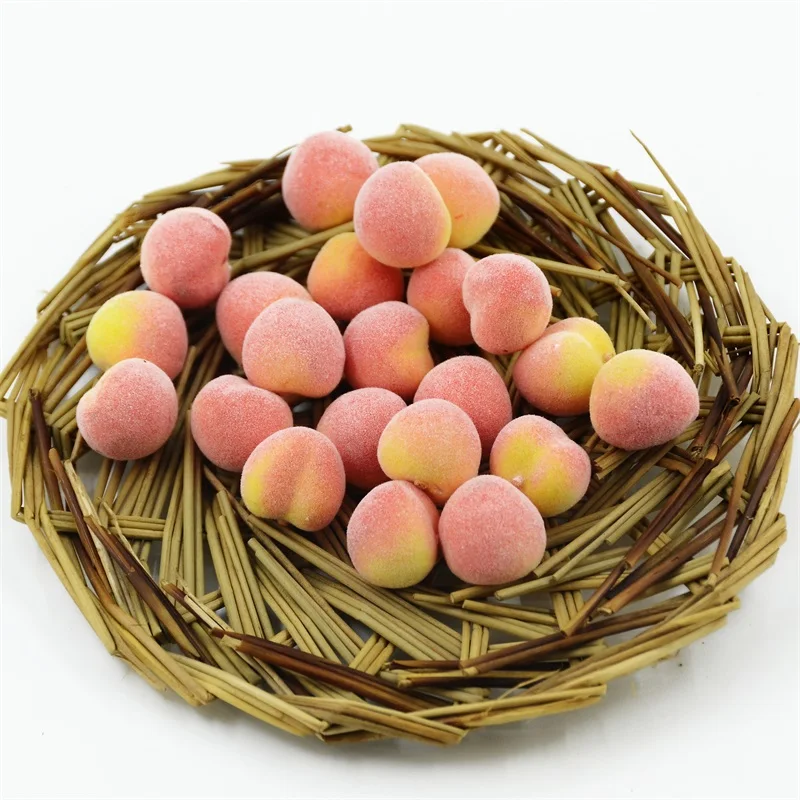 20Pcs Artificial Mini peaches Plastic Fruit house vegetables Pretty Christmas Kitchen Wedding Happy Decoration Foam Berries
20Pcs Artificial Mini peaches Plastic Fruit house vegetables Pretty Christmas Kitchen Wedding Happy Decoration Foam Berries