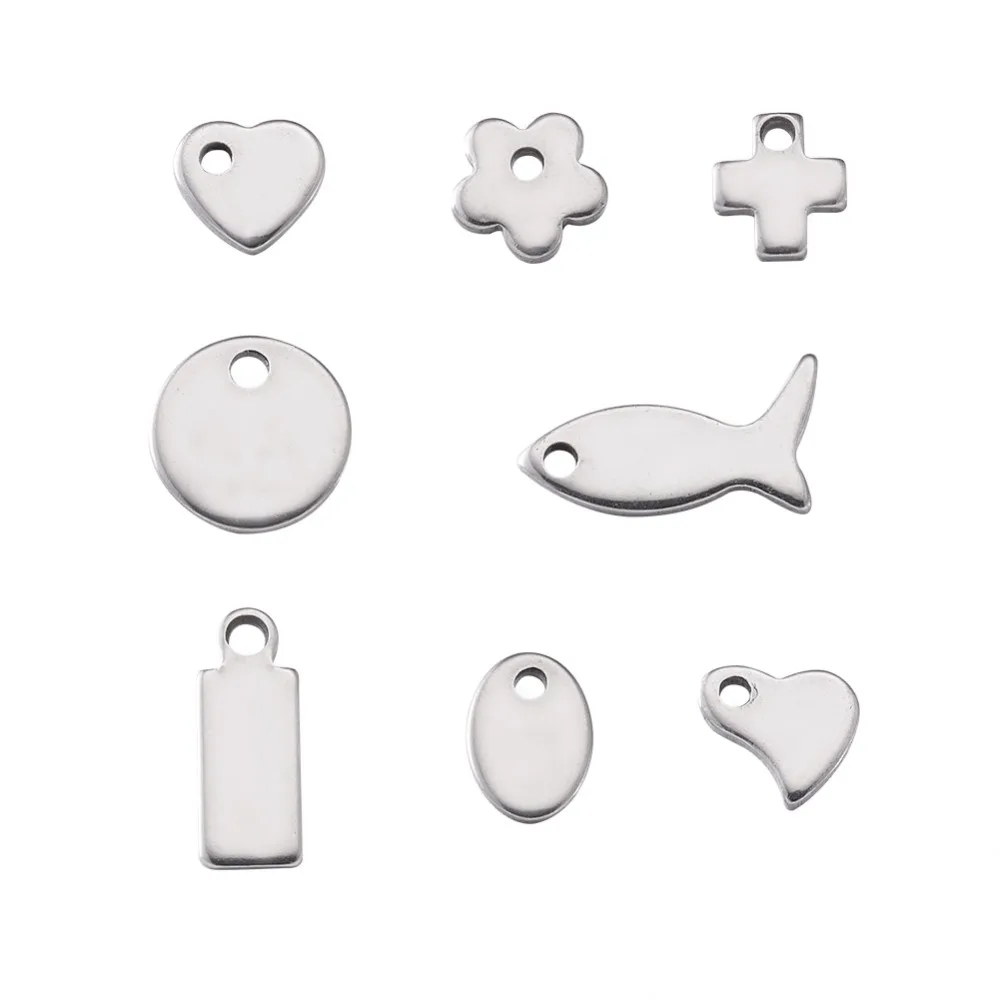 100 шт. 304 бирки из нержавеющей стали, подвески, браслеты, ожерелье, серьги, аксессуары для изготовления ювелирных изделий, Смешанная форма 5 ~ ...
100 шт. 304 бирки из нержавеющей стали, подвески, браслеты, ожерелье, серьги, аксессуары для изготовления ювелирных изделий, Смешанная форма 5 ~ ...