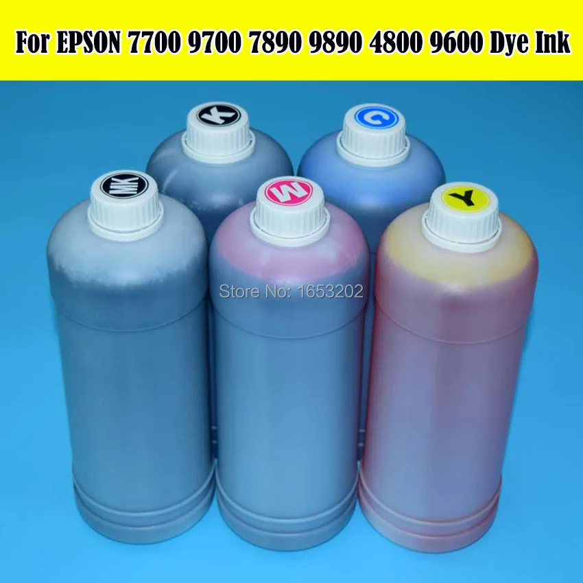Refill Ink Kit For EPSON Stylus Pro 7700 9700 7710 9710 Cartridge Dye Ink 1000ml/PC
Refill Ink Kit For EPSON Stylus Pro 7700 9700 7710 9710 Cartridge Dye Ink 1000ml/PC