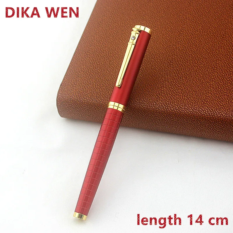 1-Piece Fountain Pens Fine Nib 0.5mm Metal red gold clip diamond Writing Ink Pens for Student Stationery
1-Piece Fountain Pens Fine Nib 0.5mm Metal red gold clip diamond Writing Ink Pens for Student Stationery