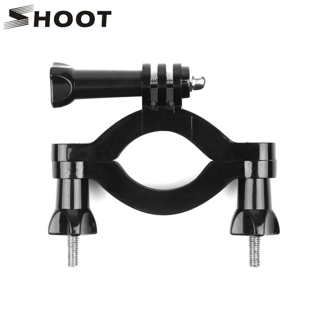 Зажим для руля велосипеда и мотоцикла SHOOT держатель штатива GoPro 9 8 7 5 Black Xiaomi Yi 4K Sjcam