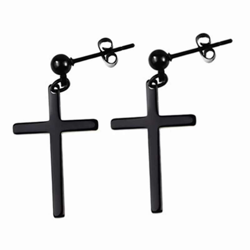 Wholesale Price Stainless Steel Cross Earrings Unisex Stud Earrings Big Cross Pendant Earring For Man Women Piercing Jewelry
Wholesale Price Stainless Steel Cross Earrings Unisex Stud Earrings Big Cross Pendant Earring For Man Women Piercing Jewelry