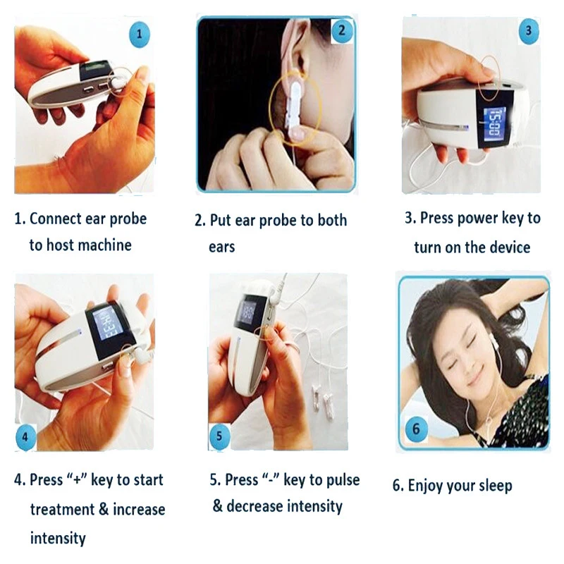Electric Pulse Therapy Device Eliminating Fatigue insomnia Depression Therapeutic Equipment Cranial Electrotherapy Stimulator 
Electric Pulse Therapy Device Eliminating Fatigue insomnia Depression Therapeutic Equipment Cranial Electrotherapy Stimulator