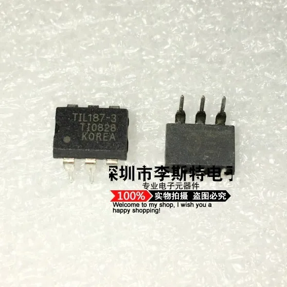 Send free 10PCS TIL187-3 DIP-6 New original hot selling electronic integrated circuits
Send free 10PCS TIL187-3 DIP-6 New original hot selling electronic integrated circuits