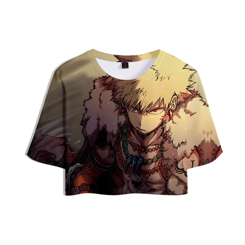 My Hero Academia 3D Printed Fashion Women Crop Tops Casual Summer Short Sleeve T-shirt 2019 Hot Sale Streetwear T shirt
My Hero Academia 3D Printed Fashion Women Crop Tops Casual Summer Short Sleeve T-shirt 2019 Hot Sale Streetwear T shirt