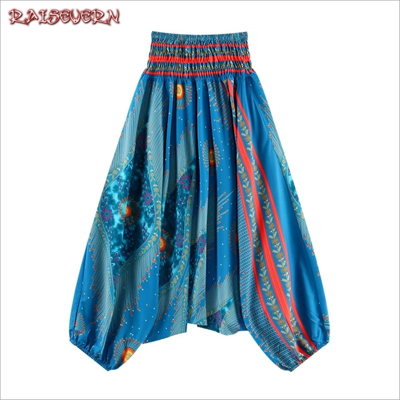 RAISEVERN Casual Loose Harem Pants Women 2019 Elastic Waist 3D Ethnic Pants Bloomers Trousers Summer Beach Bohemian Streetwear
RAISEVERN Casual Loose Harem Pants Women 2019 Elastic Waist 3D Ethnic Pants Bloomers Trousers Summer Beach Bohemian Streetwear