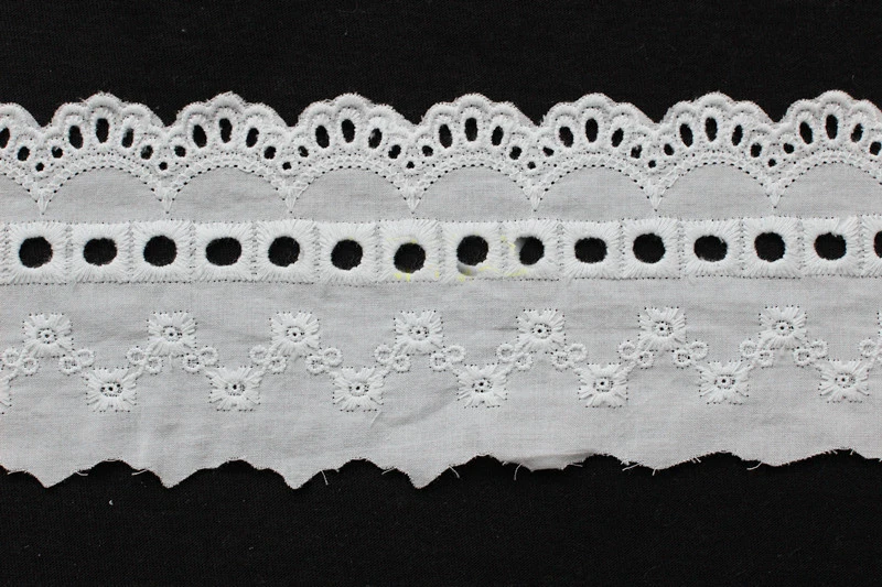 14 yard 7.3cm 2.87" wide ivory cotton embroidered tapes lace trim ribbon clothing dress skirt curtain fabric 113591QL4K35
14 yard 7.3cm 2.87" wide ivory cotton embroidered tapes lace trim ribbon clothing dress skirt curtain fabric 113591QL4K35