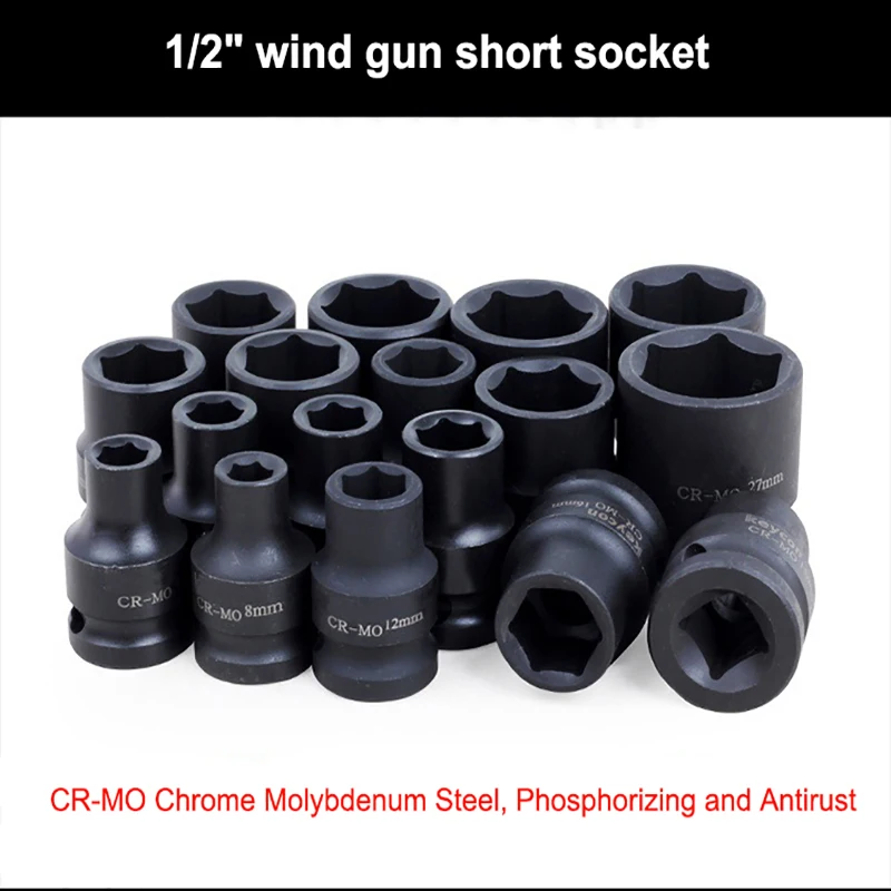 UNeefull 20PCS/Set 1/2" Universal Short Pneumatic Wrench Socket Set,Metric Air Adopter Impact Socket Set Auto Repair Wrench Tool
UNeefull 20PCS/Set 1/2" Universal Short Pneumatic Wrench Socket Set,Metric Air Adopter Impact Socket Set Auto Repair Wrench Tool