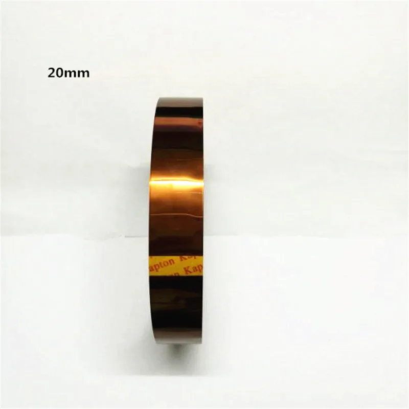 10PCS/LOT 20mm x 30m Heat Resistant High Temperature Polyimide Adhesive Tape BGA Heat Resistant Tape
10PCS/LOT 20mm x 30m Heat Resistant High Temperature Polyimide Adhesive Tape BGA Heat Resistant Tape
