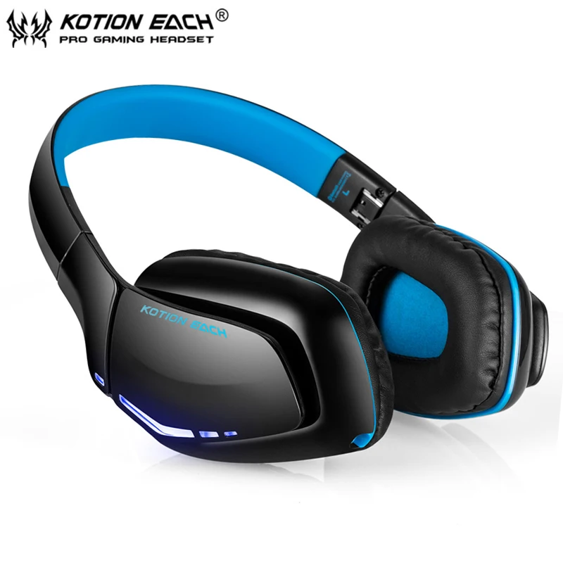 Фото KOTION EACH B3506 Беспроводная bluetooth гарнитура складные игровые стерео наушники с