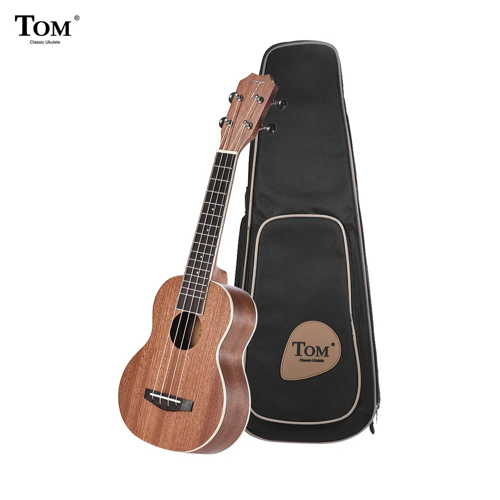 TOM TUS-200B 21" Acoustic Soprano Ukulele Ukelele Uke Kit Sapele Wood with Carrying Bag Strap Strings Clip-on Tuner Cleaning
TOM TUS-200B 21" Acoustic Soprano Ukulele Ukelele Uke Kit Sapele Wood with Carrying Bag Strap Strings Clip-on Tuner Cleaning