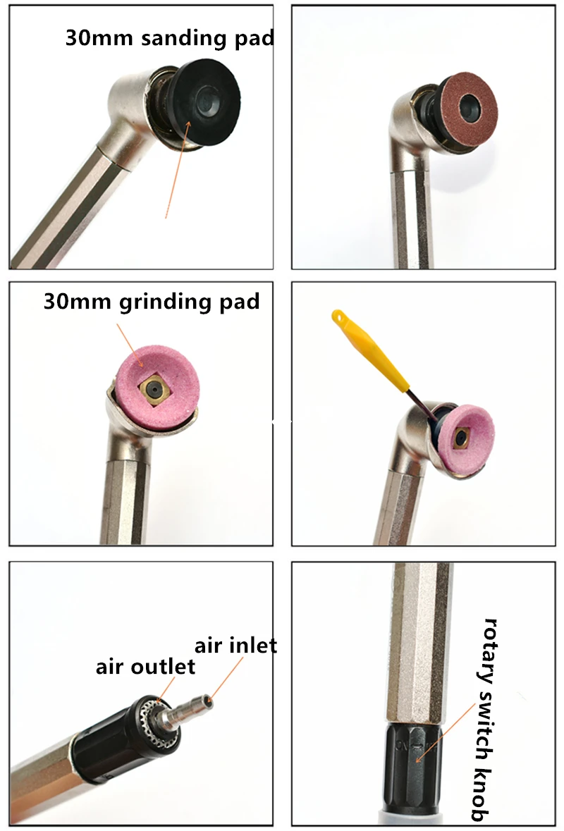 Borntun Pneumatic Air Grinder 90-degree Grinders 45-degree Right Angle Grinding Polisher Polishing Buffing Machine
Borntun Pneumatic Air Grinder 90-degree Grinders 45-degree Right Angle Grinding Polisher Polishing Buffing Machine