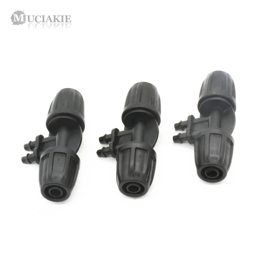 MUCIAKIE 50PCS 3/8'' (8/11mm) to 4/7mm Hose 4-Way Garden Water Hose Connector Lock Nut Watering Hose Adapter Watertight
MUCIAKIE 50PCS 3/8'' (8/11mm) to 4/7mm Hose 4-Way Garden Water Hose Connector Lock Nut Watering Hose Adapter Watertight