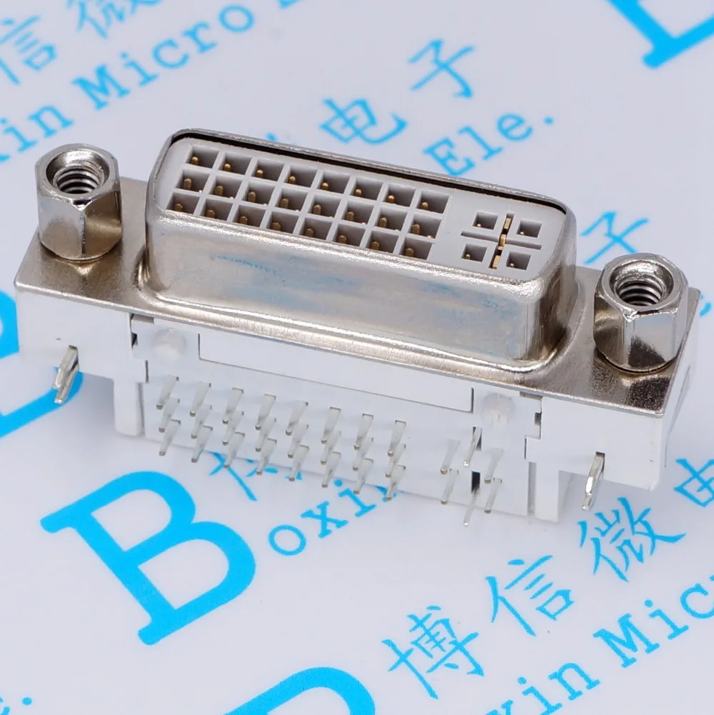 18pcs DVI Interface DVI connector 24+5 pin /24+1pin DVI computer monitor plate inserted female Digital analog signal
18pcs DVI Interface DVI connector 24+5 pin /24+1pin DVI computer monitor plate inserted female Digital analog signal