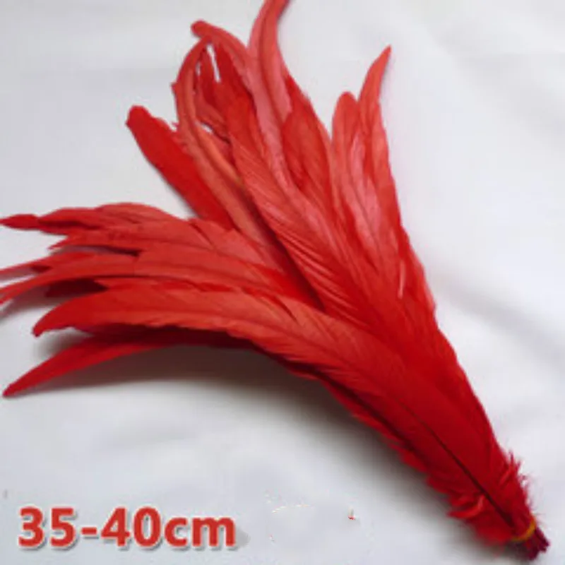 Wholesale 50PCS/ lot 14-16inches / 35-40cm red high quality rooster tail / DIY jewelry decoration
Wholesale 50PCS/ lot 14-16inches / 35-40cm red high quality rooster tail / DIY jewelry decoration