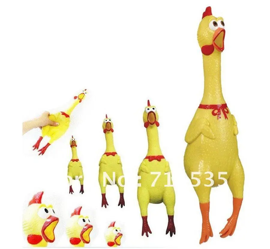 7pcs Best Christmas Gift 34CM(H) Rubber Decompression Toys Fun Scream Squawk Chicken Halloween Stress Release Toy Medium
7pcs Best Christmas Gift 34CM(H) Rubber Decompression Toys Fun Scream Squawk Chicken Halloween Stress Release Toy Medium