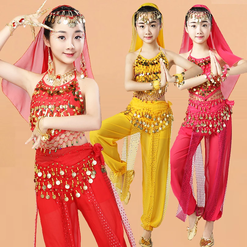Professional Performance Costumes for Indian Belly Dance / Oriental Dance/ Halloween / Gypsy Belly Egyptian Suit with Hip Scarf
Professional Performance Costumes for Indian Belly Dance / Oriental Dance/ Halloween / Gypsy Belly Egyptian Suit with Hip Scarf