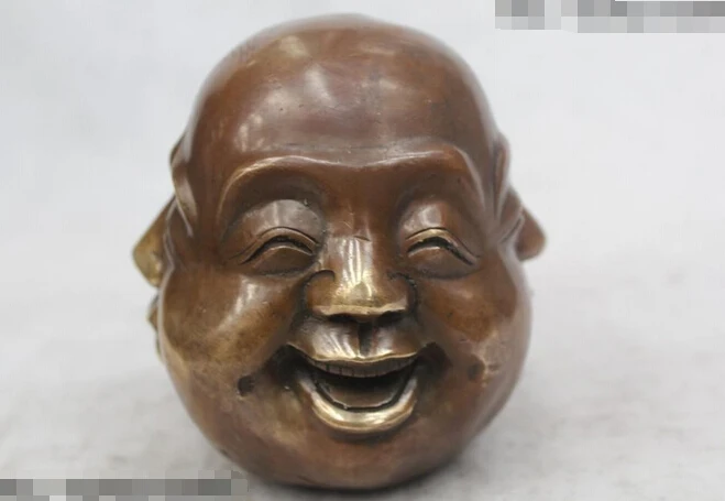 5"Chinese Folk Pure Bronze excellent Lucky The Four Faced Buddha Statue Brass Copper garden
5"Chinese Folk Pure Bronze excellent Lucky The Four Faced Buddha Statue Brass Copper garden