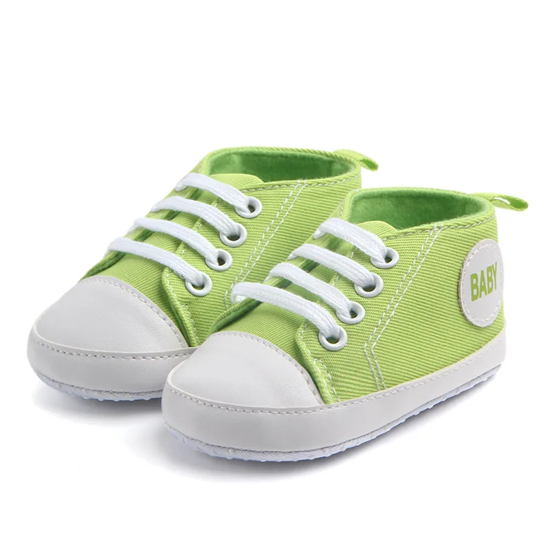 2020 Autumn Classical Newborn Baby First Walkers Canvas shoes Infant Toddler Lace-up Solid Baby Girl Boy Sports Shoes Clearance
2020 Autumn Classical Newborn Baby First Walkers Canvas shoes Infant Toddler Lace-up Solid Baby Girl Boy Sports Shoes Clearance