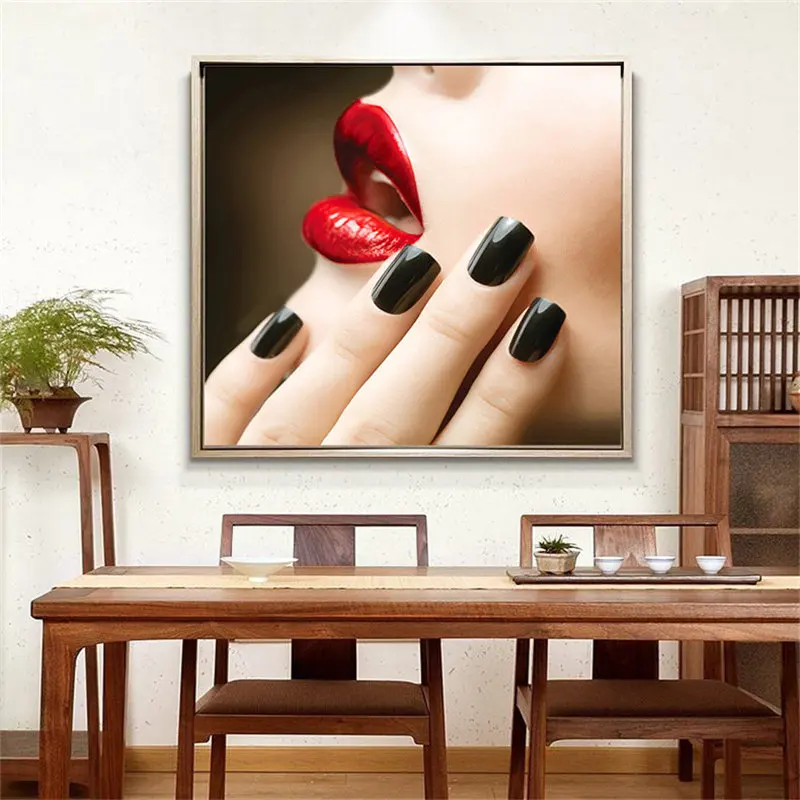 Gohipang Modern Figure Lady Nordic Canvas Painting Picture Home Decor Wall Art Poster Nail Salon Print Living Room Girl Bedroom
Gohipang Modern Figure Lady Nordic Canvas Painting Picture Home Decor Wall Art Poster Nail Salon Print Living Room Girl Bedroom