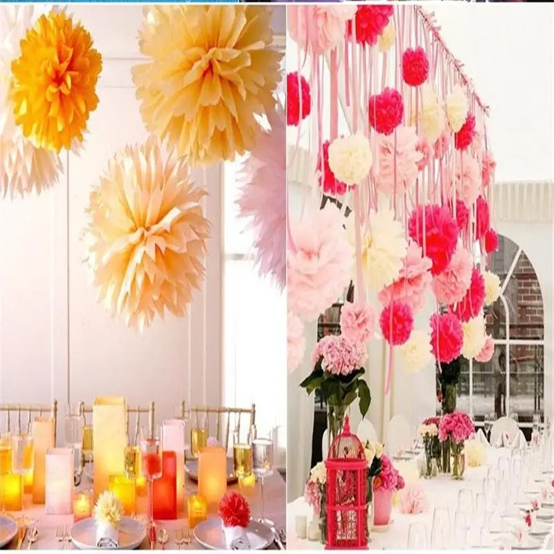 33pcs 4" 6" 8"(10cm 15cm 20cm) Tissue Paper Pom Poms Wedding Party Decor Paper Flower For Garden Supplies/Wedding Decoration
33pcs 4" 6" 8"(10cm 15cm 20cm) Tissue Paper Pom Poms Wedding Party Decor Paper Flower For Garden Supplies/Wedding Decoration