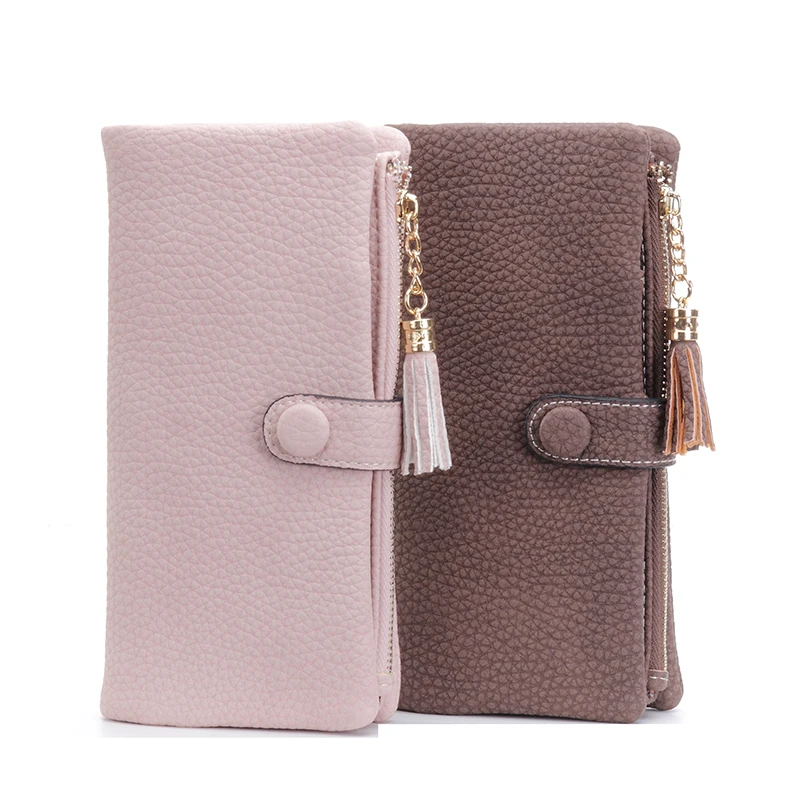 ZLON New Fashion Women Wallets Litchi Pattern Soft Leather Zipper Wallet Women's Long Design Purse Two Fold Clutch Wallet Q368
ZLON New Fashion Women Wallets Litchi Pattern Soft Leather Zipper Wallet Women's Long Design Purse Two Fold Clutch Wallet Q368