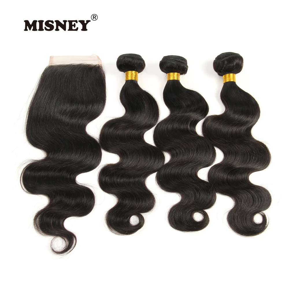 Remy Hair Brazilian Body Wave Hair Weaving 3 Bundles With 4x4 Lace Closure Natural Black Color 100% Human Hair Extension
Remy Hair Brazilian Body Wave Hair Weaving 3 Bundles With 4x4 Lace Closure Natural Black Color 100% Human Hair Extension