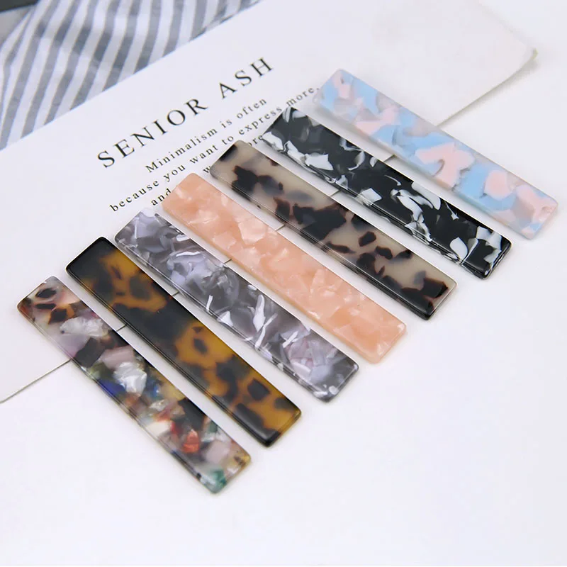 Wholesale 40pcs/Lot 11*62mm Colorful Rectangle Shape DIy Jewelry Findings Acrylic Acetic Acid DIY Earring Accessories Material
Wholesale 40pcs/Lot 11*62mm Colorful Rectangle Shape DIy Jewelry Findings Acrylic Acetic Acid DIY Earring Accessories Material