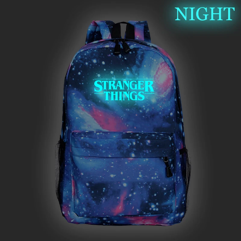 New Stranger things Luminous backpack Boys Girls School Bags men women Casual New beautiful Stranger things printing backpack
New Stranger things Luminous backpack Boys Girls School Bags men women Casual New beautiful Stranger things printing backpack