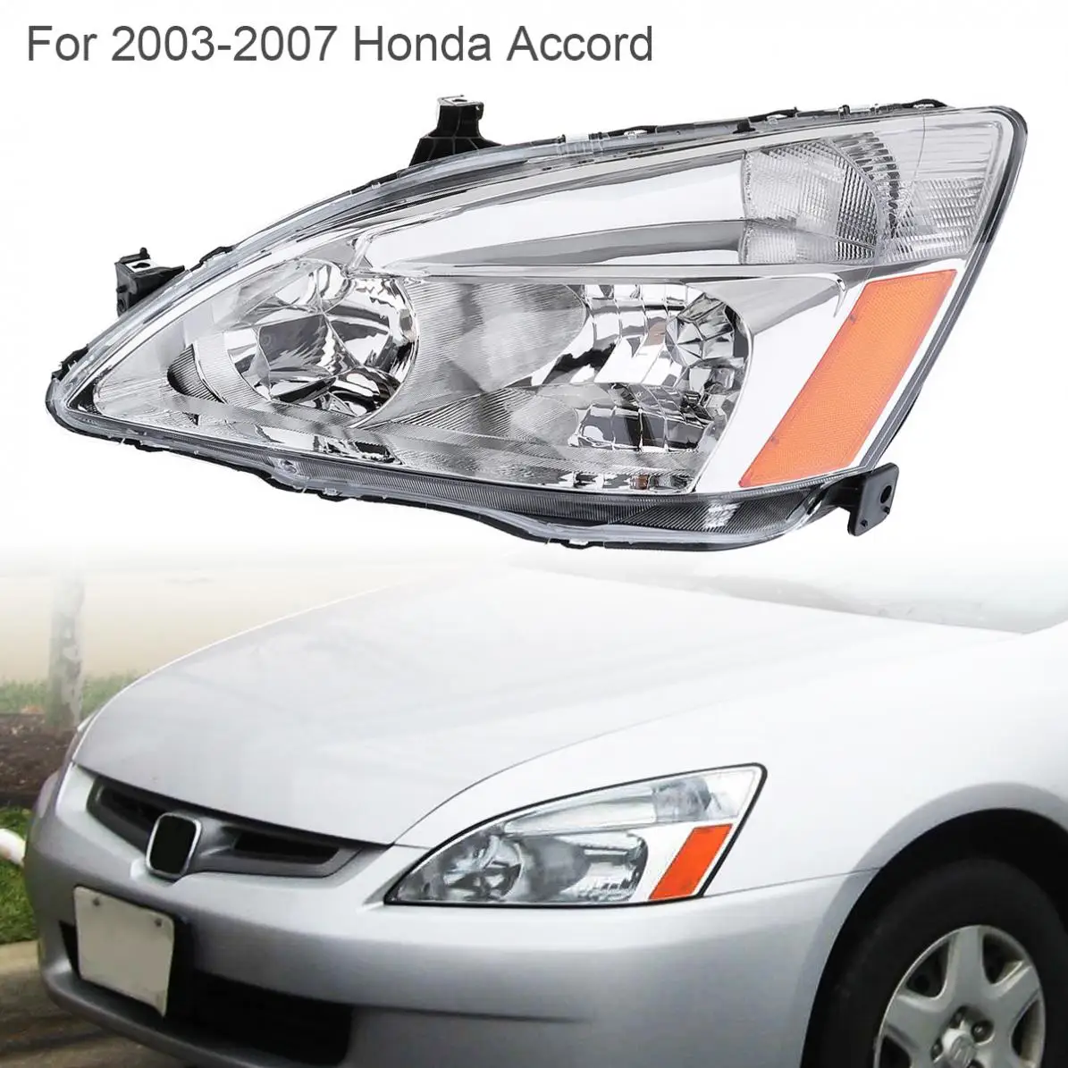 1 Piece Waterproof Durable Passenger Side / Left Side Car Headlight for 2003-2007 Honda Accord
1 Piece Waterproof Durable Passenger Side / Left Side Car Headlight for 2003-2007 Honda Accord
