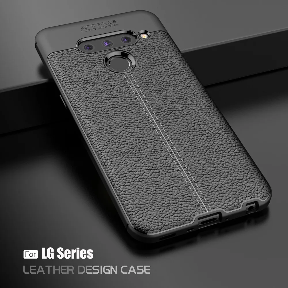 Чехол для LG V50 V40 V30 G8 чехол ThinQ G7 G6 Q6 Q7 W10 W30 Q Stylo 4 противоударный мягкий силиконовый